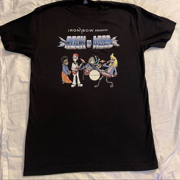 Iron Bow Rock of Ages Graphic T-Shirt Men Size M - Picture 1 of 13